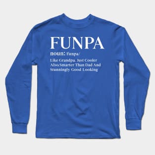 Funpa - Grandfather Gift Long Sleeve T-Shirt